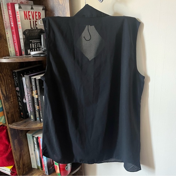 J. Crew Black Sleeveless Tank Top - Picture 2 of 4